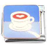 Cute Coffee Heart Latte Art Italian Charm