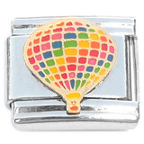 Blocks Colorful Hot Air Balloon Italian Charm