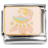 Dream Catcher Pastel Moon Italian Charm
