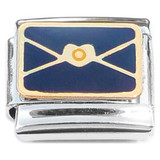 Love Letter Heart Envelope Italian Charm