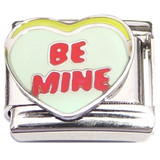 Be Mine Cute Heart Italian Charm