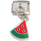 Watermelon Slice Dangle Italian Charm