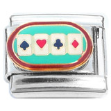 Playing Cards Table Spades Hearts Clubs Diamonds Italian Charm