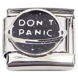 Don't Panic Italian Charm