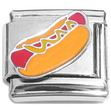 Hot Dog Bun Mustard Italian Charm