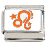 Leo Zodiac Sign Italian Charm