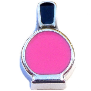 Nail Polish Floating Locket Charm