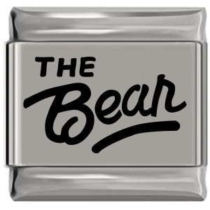 The Bear Laser Engraved Italian Charm (9mm Standard Size) The Bear Laser Engraved Italian Charm (9mm Standard Size)