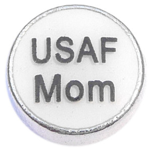 USAF Mom Floating Locket Charm USAF Mom Floating Locket Charm