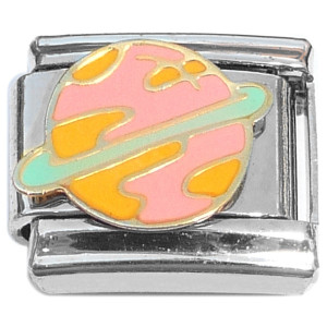Colorful Planet Space Rings Italian Charm Colorful Planet Space Rings Italian Charm