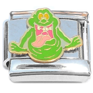 Slimer Ghost Italian Charm