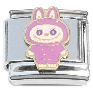 Cute Monster Eyes Open Purple Italian Charm Cute Monster Eyes Open Purple Italian Charm