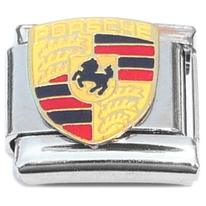 Porsche Car Logo Italian Charm