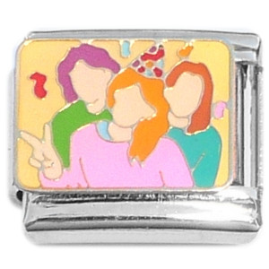 Party Hat Celebration People Italian Charm