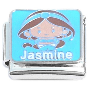 Princess Jasmine Italian Charm