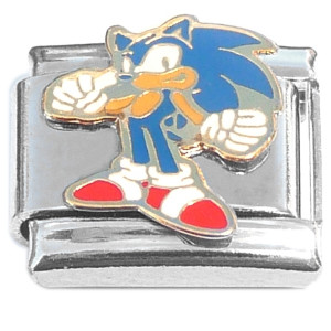 Sonic Standing Italian Charm Sonic Standing Italian Charm