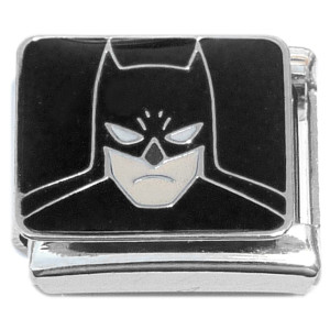 Batman Face Italian Charm