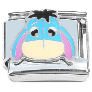 Eeyore Face Italian Charm