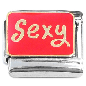 Sexy Handwritten Red Italian Charm
