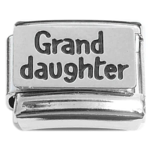 Grand Daughter Family Italian Charm