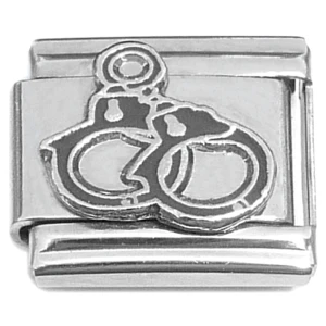 Handcuffs Hand Cuffs Italian Charm