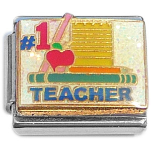 Number One Teacher Books Italian Charm