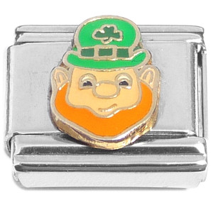 Leprechaun Green Clover Hat Italian Charm