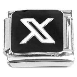 X Logo Italian Charm