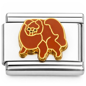 Chow Chow Puppy Dog Italian Charm