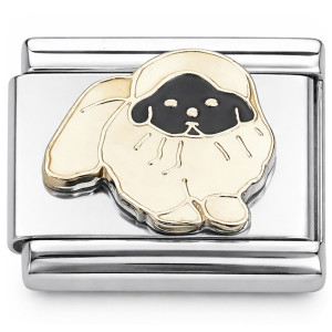 Shih Tzu Puppy Dog Italian Charm