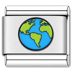 Earth Globe World Value Italian Charm