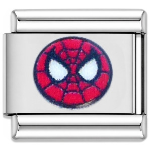 Spidey Face Web Value Italian Charm