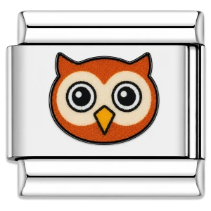 Owl Face Value Italian Charm