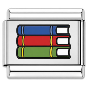 Book Reading Value Italian Charm