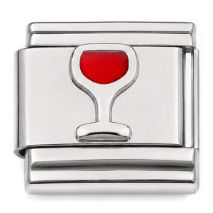 Red Wine Drink Glass Italian Charm