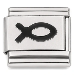 Christian Jesus Fish Italian Charm