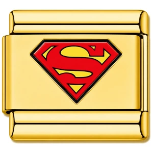 Super Hero S Gold Value Italian Charm