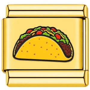 Crunchy Taco Gold Value Italian Charm