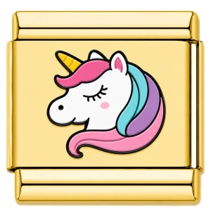 Unicorn Gold Value Italian Charm