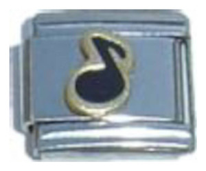 Music Note Italian Charm