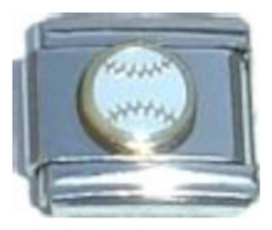 Baseball Italian Charm