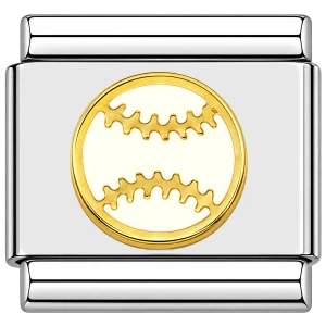 Baseball Italian Charm