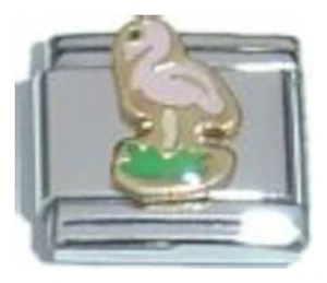 Flamingo Italian Charm