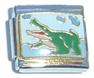 Crocodile Italian Charm