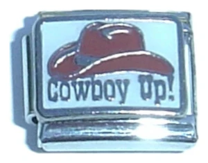 Cowboy Up Italian Charm