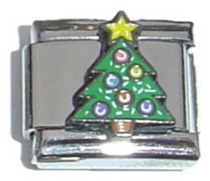 Christmas Tree Italian Charm