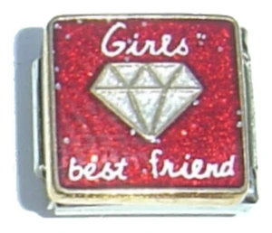 Girls Best Friend Italian Charm