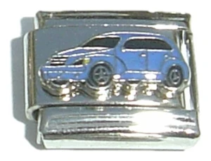 Blue Car Italian Charm