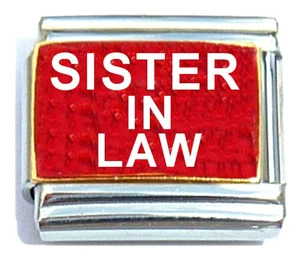 Sister In Law Italian Charm