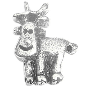 Happy Moose Floating Locket Charm Happy Moose Floating Locket Charm